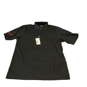 Core 365 Golf Shirt Black Size Large GFS Logo